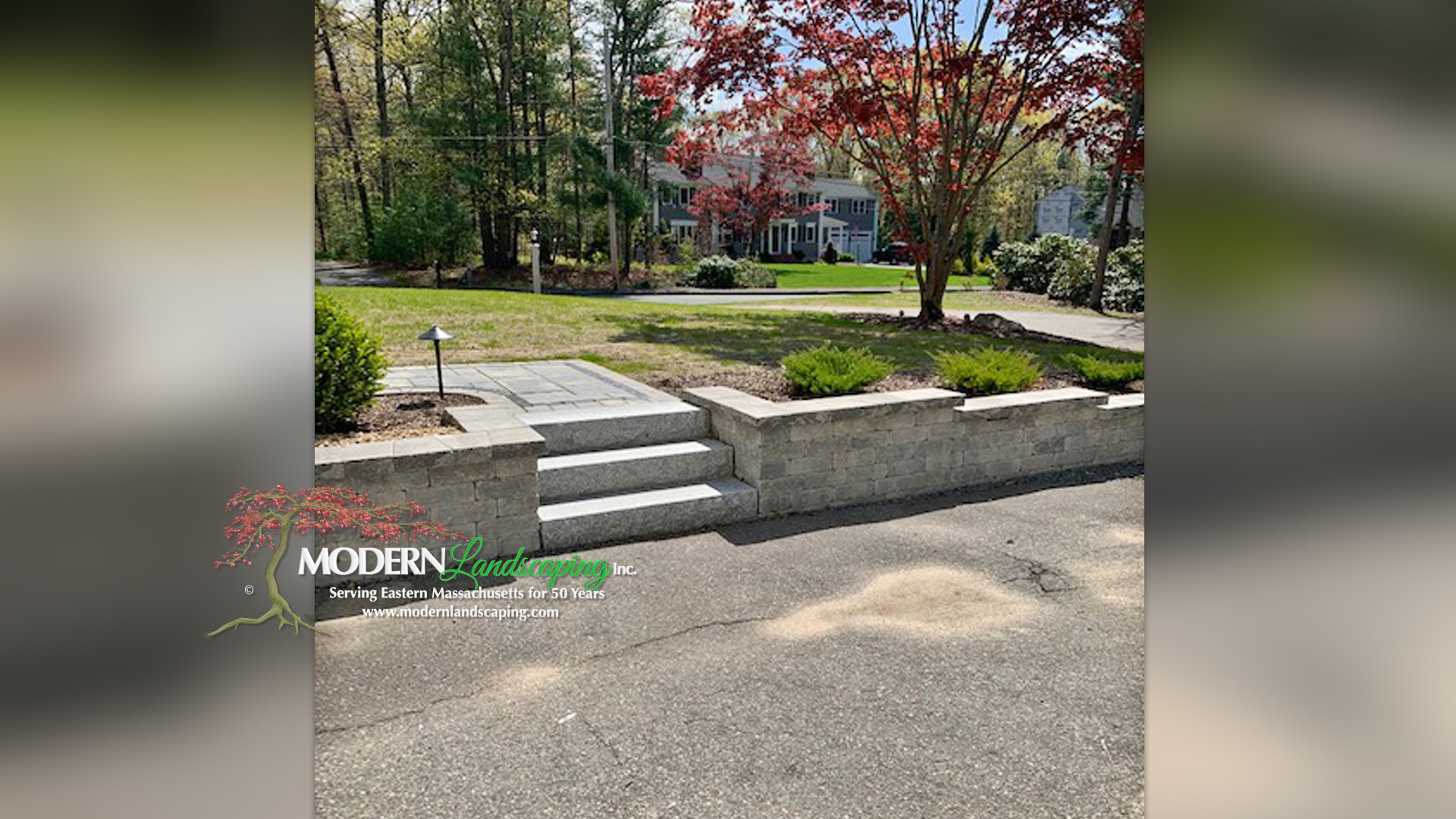 Modern Landscaping Inc. Landscaping contractors eastern MA